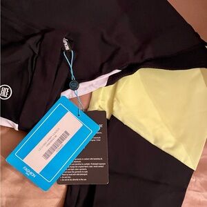 Black and Yellow Leggings s